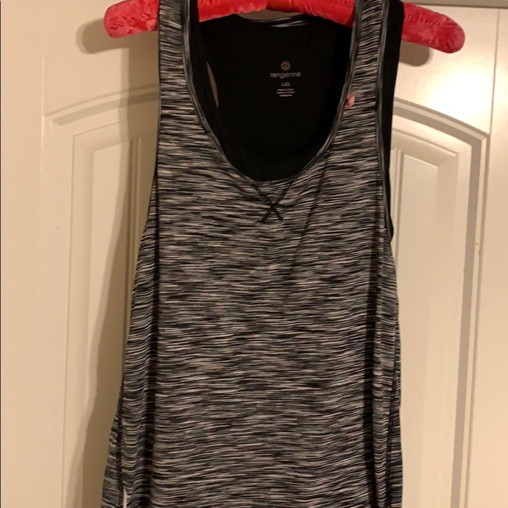 COPY - Tangerine double layer workout tank